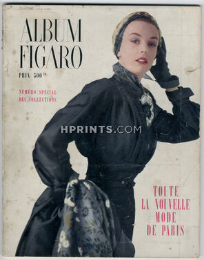 Album du Figaro 1952 N°34 Christian Dior, photo Richard Dormer, 126 pages