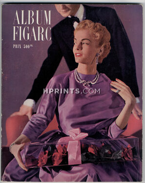 Album du Figaro 1951 N°33, Balenciaga, Boucheron, Lachaume (floristry), 160 pages