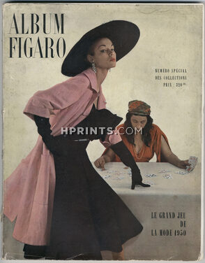 Album du Figaro 1950 N°23, Numéro Spécial des Collections, Christian Dior, Schiaparelli, Balenciaga, 168 pages