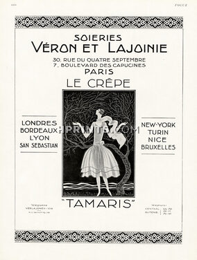 Véron et Lajoinie (Silks) 1928