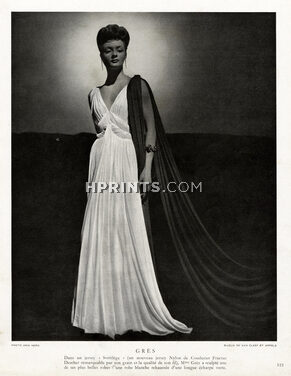 Grès 1945 Evening Gown, Van Cleef & Arpels, Photo Arik Nepo