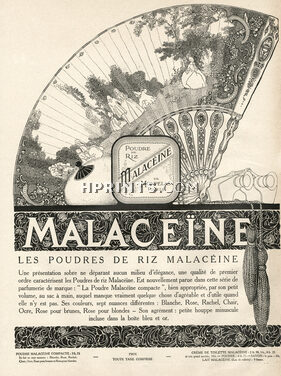 Malaceïne 1921 Hand Fan