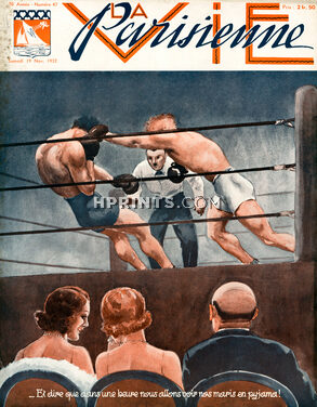 La Vie Parisienne 1932 Boxers, Cover