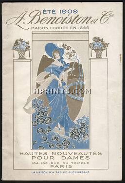 A. Benoiston & Cie (Catalog Fashion) 1909 Hats, Factory, 90 pages