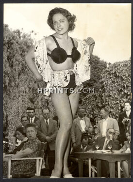 Reard (Swimwear) 1955 Original Press Photo