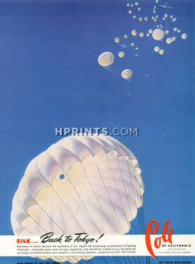 Cole of California 1943 Parachute