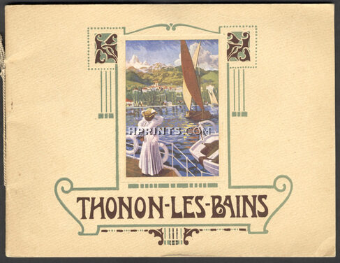 Thonon-les-Bains 1920s Catalogue Tourisme, Hotel du parc, 34 pages