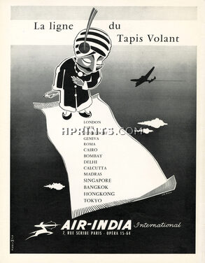 Air India 1956 J. R. Rioux
