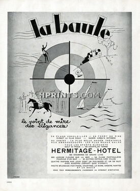 La Baule 1930 Hermitage Hotel