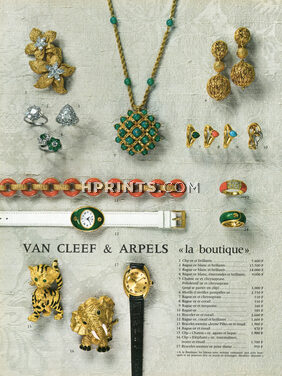 La Boutique Van Cleef & Arpels 1968, Clip élephant