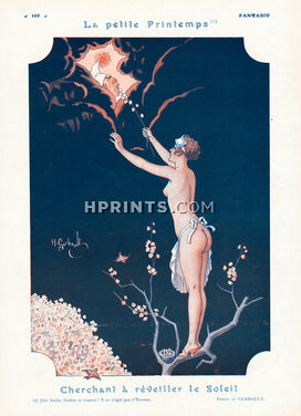 Henry Gerbault 1927 The Little Spring, Nude