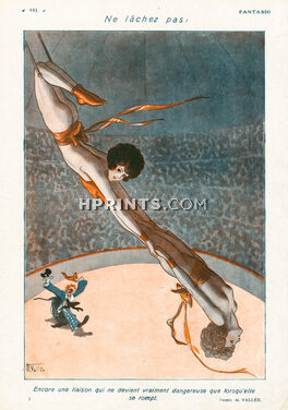 Armand Vallée 1927 Trapez Artists, Circus