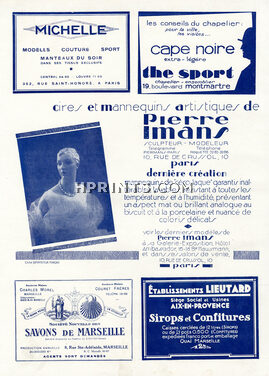 Pierre Imans (Mannequins) 1928 "Céro-Laque" Mannequin