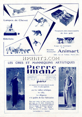 Pierre Imans 1926 Wax Mannequins