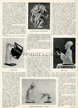 La Présentation qui fait vendre, 1929 - Pierre Imans Présentoirs, Display racks for jewelry, perfumes, flowers, shoes, cigarette cases, Text by A. de M., 2 pages