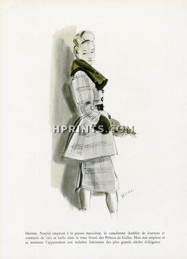 Hermès (Couture) 1943 Delfau