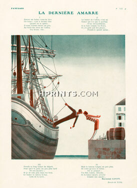 Tito 1930 La Dernière Amarre, Sailor, Lovers