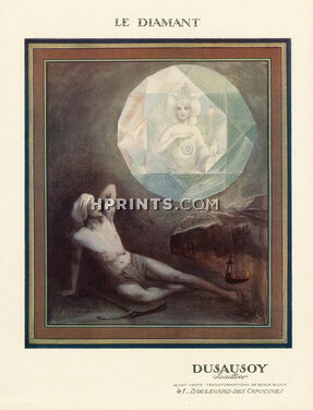 Dusausoy 1924 "Le Diamant" The Diamond, Oriental