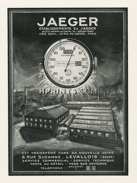 Jaeger 1924 Factory Levallois, Pierre Collet