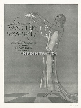 Van Cleef & Arpels 1925 Art Deco, Pearls