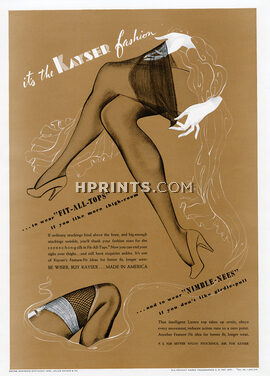 Kayser (Hosiery) 1940 Stockings