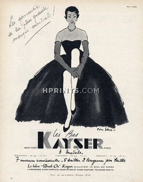 Kayser (Hosiery, Stockings) 1954 Pierre Simon