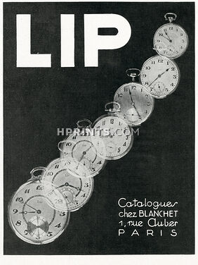 LIP (Watches) 1929 Blanchet