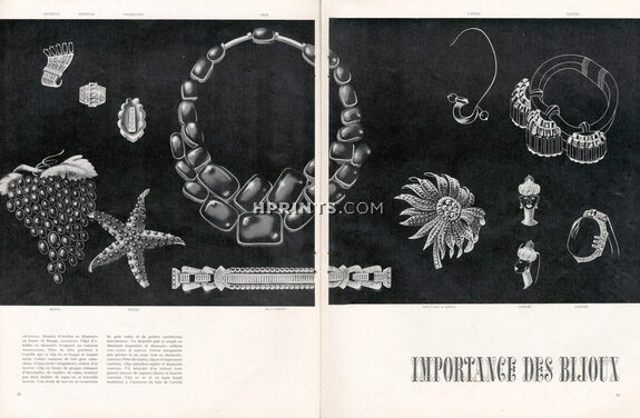 Boivin, Van Cleef & Arpels, Cartier, Boucheron, Ostertag, Herz-Belperron 1937 Art Deco Jewels