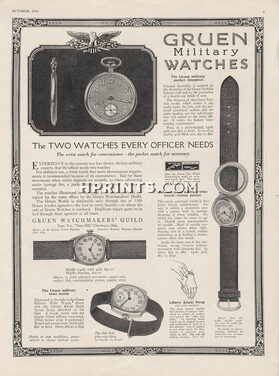 Gruen (Military Watches) 1918