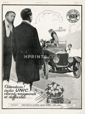 Unic (Cars) 1922 Ehrmann