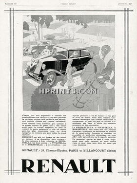 Renault 1929 Golf, René Vincent