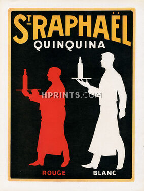 Saint-Raphaël - Quinquina 1950 Poster art