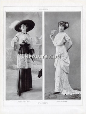 Beer 1912 Dinner Dress and Afternoon Dress, Photos Talbot