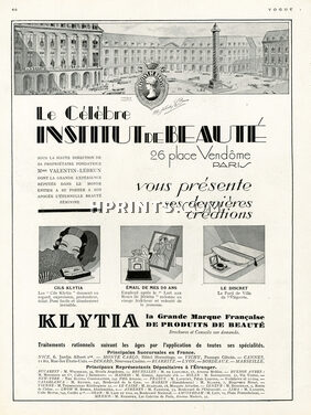Klytia 1929 Shop Window, Place Vendôme