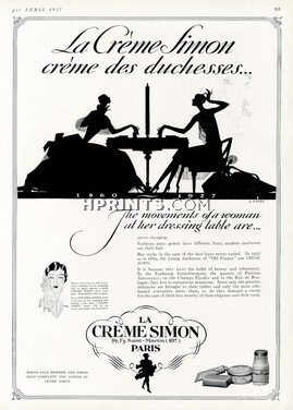 Crème Simon 1927 Jean Pagès