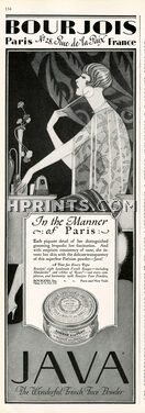 Bourjois (Cosmetics) 1927 "Java face powder" Making-Up