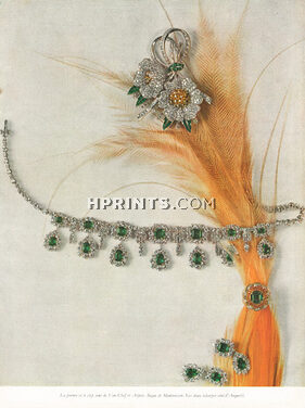 Van Cleef & Arpels (Parure & Clip) 1949 Mauboussin (Ring), Photo Rutledge