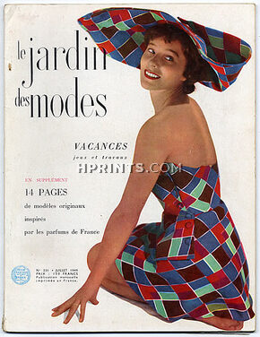 Le Jardin des Modes 1949 N°331 Jean Desses, "A chaque Parfum sa Robe", André Delfau