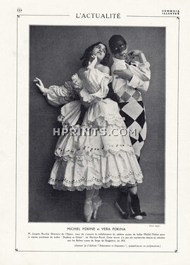 Fokine et Fokina 1921 Ballets Russes