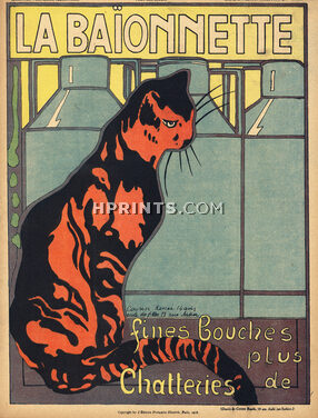 La Baïonnette 1918 Cover, Cat