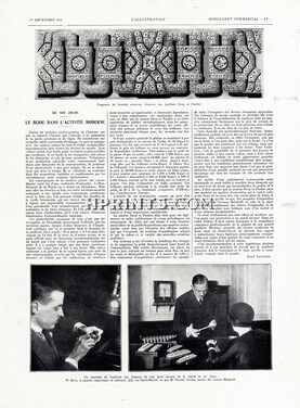 Le Bijou dans l'activité moderne, 1928 - M. Sirop & M. Pauliet (Jewellers) Bracelet Art Deco, Text by René Leuillet
