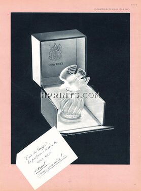 Nina Ricci (Perfumes) 1955 L'Air Du Temps
