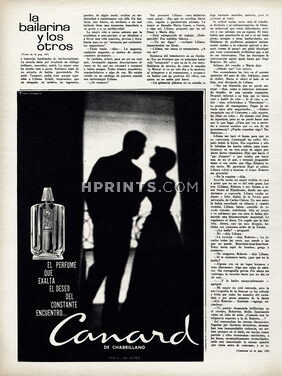Chabrilland (Perfumes) 1961 Canard, Argentinian Advert