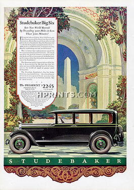 Studebaker (Cars) 1927 Big Six