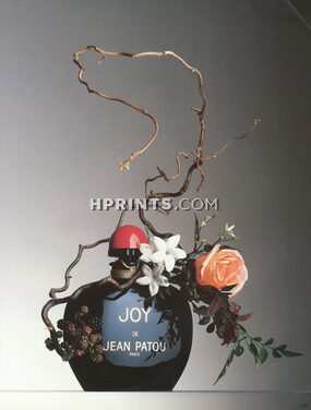 Jean Patou (Perfumes) 1987 "Parfums en Fleurs", Joy, Photo Roger Turqueti
