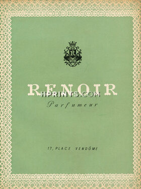 Renoir (Perfumes) 1945 Place Vendôme