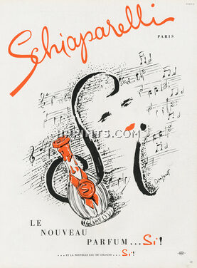 Schiaparelli (Perfumes) 1957 Si! (Version Orange)