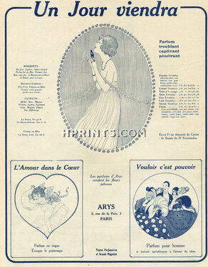 Arys (Perfumes) 1920 Gerda Wegener