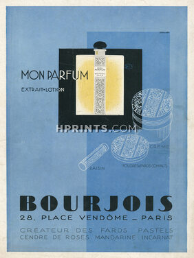 Bourjois (Perfumes) 1929 Mon Parfum