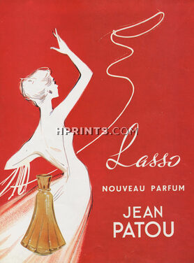 Jean Patou (Perfumes) 1958 Lasso